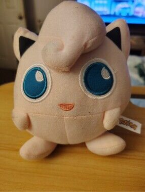 Toy Factory Pokemon Jigglypuff Plush Stuffed Animal Soft Doll Toy 7"